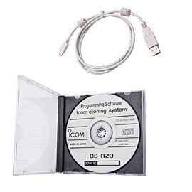 Cloning Programming Software and Frequency Storage. for ICOM IC-R20 With Interface Cable Connection