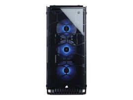 CORSAIR Crystal Series 570X RGB - Torre - ATX - sin fuente de alimentación (ATX) - negro - USB/Audio