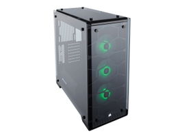 CORSAIR Crystal Series 570X RGB - Torre - ATX - sin fuente de alimentación (ATX) - negro - USB/Audio