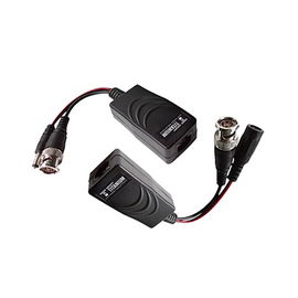Kit de transceptores activos con conector para alimentación (12V/24VCD/AC) TurboHD para aplicaciones de video por UTP Cat5e/6 en HD. Distancia de hasta 200 m en 4K Kit de transceptores activos con conector para alimentación (12V/24VCD/AC) TurboHD para aplicaciones de video por UTP Cat5e/6 en HD. Distancia de hasta 200 m en 4K