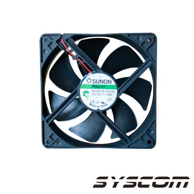 12V Fan, 120 x 120 x 25 mm, 1.9 W. 12V Fan, 120 x 120 x 25 mm, 1.9 W.