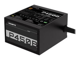 Gigabyte P450B - Fuente de alimentación (interna) - ATX12V 2.31 - 80 PLUS Bronze - CA 100-240 V - 450 vatios - PFC activa