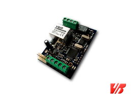 COMUNICADOR IP UNIVERSAL PARA PANEL DE ALARMA VILLBAU VBIPG, INFORME A DOS SERVIDORES INDEPENDIENTES, PROGRAMACIÓN LOCAL, MEMORIA INTERMEDIA CON 64 EVENTOS, COMUNICACIÓN CIFRADA. **REQUIERE CABLE PROGRAMADOR**