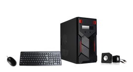 Gabinete Xtech, Micro-ATX, USB 2.0, incluye Fuente 500W/Teclado/Raton/Bocinas 
