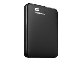 WD ELEMENTS Almacenamiento portátil WDBUZG0010BBK - Disco duro - 1 TB - externo (portátil) - USB 3.0