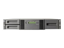 HPE StorageWorks MSL2024 - Biblioteca de cintas - LTO Ultrium unidades máx.: 2 - montaje en bastidor - 2U - lector de código de barras - para ProLiant DL120 G7, DL120 G7 Base, DL120 G7 Entry, DL120 G7 Performance