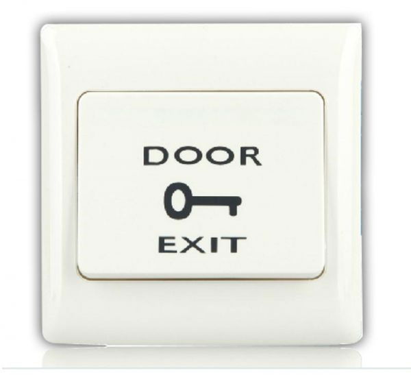 ZKTeco - EX-802 - Boton de Salida - Dimensiones: 86 x 86 x 20 mm