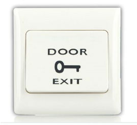 ZKTeco - EX-802 - Boton de Salida - Dimensiones: 86 x 86 x 20 mm