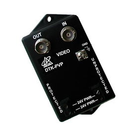 Protección para Alimentación y Vídeo para Cámara Fija de 12/24 AC/DC / Conector BNC / Soporta Cámaras TURBOHD Protección para Alimentación y Vídeo para Cámara Fija de 12/24 AC/DC / Conector BNC / Soporta Cámaras TURBOHD