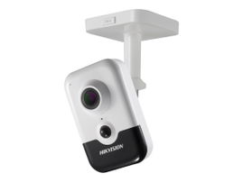 Hikvision 2 MP EXIR Fixed Cube Network Camera DS-2CD2423G0-IW - Cámara de vigilancia de red - color (Día y noche) - 2 MP - 1920 x 1080 - montaje M12 - focal fijado - audio - inalámbrico - Wi-Fi - LAN 10/100 - MJPEG, H.264, H.265, H.265+ - CC 12 V/PoE