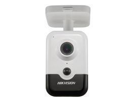Hikvision 2 MP EXIR Fixed Cube Network Camera DS-2CD2423G0-IW - Cámara de vigilancia de red - color (Día y noche) - 2 MP - 1920 x 1080 - montaje M12 - focal fijado - audio - inalámbrico - Wi-Fi - LAN 10/100 - MJPEG, H.264, H.265, H.265+ - CC 12 V/PoE