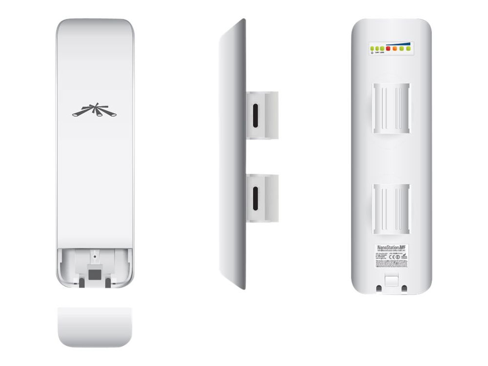 Punto De Acceso Inalámbrico - AirMax - AirMax - 2.4 GHz - Ubiquiti NanoStation M2 Punto De Acceso Inalámbrico - AirMax - AirMax - 2.4 GHz - Ubiquiti NanoStation M2