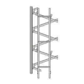 Guía de Cable tipo escalerilla de 20 pies de altura (6 metros) para Torre SSV. Guía de Cable tipo escalerilla de 20 pies de altura (6 metros) para Torre SSV.