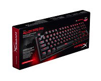 HyperX - Alloy FPS Pro Mechanical Gaming - Teclado - Cableado - Inglés de EE. UU. - USB - Ergonomic Design - Aluminio - CHERRY MX