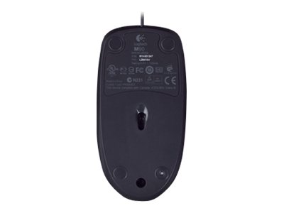 Logitech M90 - Ratón - diestro y zurdo - óptico - cableado - USB
