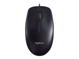 Logitech M90 - Ratón - diestro y zurdo - óptico - cableado - USB