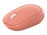 Microsoft Bluetooth Mouse - Ratón - óptico - 3 botones - inalámbrico - Bluetooth 5.0 LE - durazno