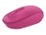 Microsoft ratón móvil inalámbrico 1850 - Ratón - diestro y zurdo - óptico - 3 botones - inalámbrico - 2.4 GHz - receptor inalámbrico USB - magenta