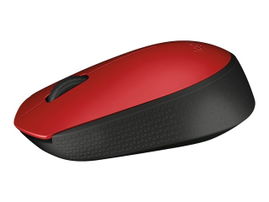 Logitech M170 - Ratón - diestro y zurdo - inalámbrico - 2.4 GHz - receptor inalámbrico USB - rojo Logitech M170 - Ratón - diestro y zurdo - inalámbrico - 2.4 GHz - receptor inalámbrico USB - rojo