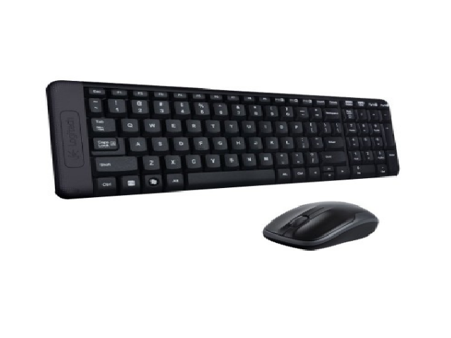 Logitech Wireless Combo MK220 - Juego de teclado y ratón - 2.4 GHz - Español Logitech Wireless Combo MK220 - Juego de teclado y ratón - 2.4 GHz - Español