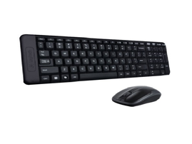 Logitech Wireless Combo MK220 - Juego de teclado y ratón - 2.4 GHz - Español Logitech Wireless Combo MK220 - Juego de teclado y ratón - 2.4 GHz - Español