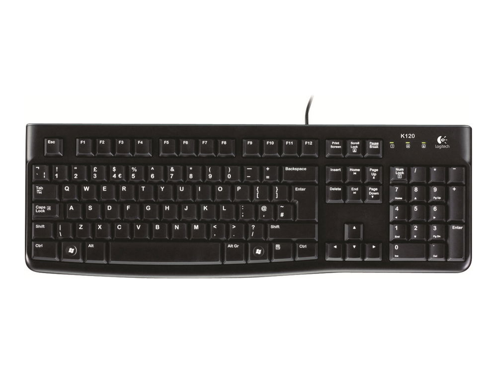 Logitech K120 - Teclado - USB - español