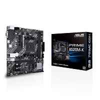 ASUS PRIME A520M-K - Placa base - micro ATX - Socket AM4 - AMD A520 Chipset - USB 3.2 Gen 1 - Gigabit LAN - Tarjeta gráfica (CPU necesaria) - HD Audio (8-canales)