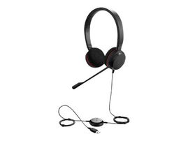 Jabra Evolve 20 MS stereo - Auricular - en oreja - cableado - USB - Certificado para Skype Empresarial