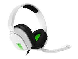 ASTRO A10 Wred Headset for Xbox Series X|S and Xbox One - Auricular - tamaño completo - cableado - conector de 3,5 mm - blanco