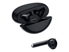 Huawei FreeBuds 3 - Auriculares inalámbricos con micro - en oreja - Bluetooth - cancelación de sonido activo - negro carbón