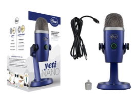 Blue Microphones Yeti Nano - Micrófono - USB - vivid blue