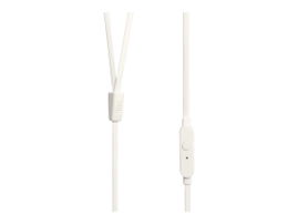 JBL T210 - Auriculares internos con micro - en oreja - cableado - conector de 3,5 mm - gris