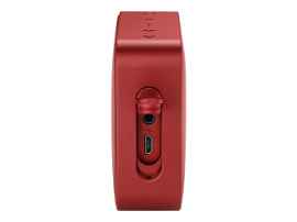 JBL Go 2 - Altavoz - para uso portátil - inalámbrico - Bluetooth - 3 vatios - Rojo rubí