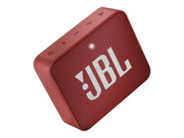 JBL Go 2 - Altavoz - para uso portátil - inalámbrico - Bluetooth - 3 vatios - Rojo rubí