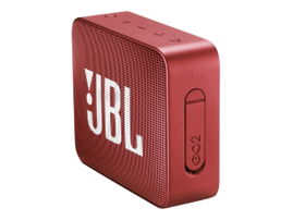 JBL Go 2 - Altavoz - para uso portátil - inalámbrico - Bluetooth - 3 vatios - Rojo rubí