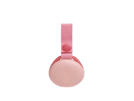 JBL JR POP - Speaker - Pink - Bluetooth - 5 horas de tiempo de reproducción – Resistente al agua IPX7 – Luces multicolor – integradas - Ultraportátil con correa