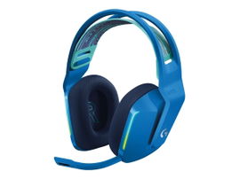 Logitech G733 LIGHTSPEED Wireless RGB Gaming Headset - Auricular - 7.1 canales - tamaño completo - 2,4 GHz - inalámbrico - azul