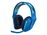 Logitech G733 LIGHTSPEED Wireless RGB Gaming Headset - Auricular - 7.1 canales - tamaño completo - 2,4 GHz - inalámbrico - azul