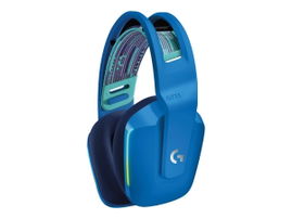 Logitech G733 LIGHTSPEED Wireless RGB Gaming Headset - Auricular - 7.1 canales - tamaño completo - 2,4 GHz - inalámbrico - azul
