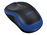 Logitech M185 - Ratón - diestro y zurdo - óptico - inalámbrico - 2.4 GHz - receptor inalámbrico USB - azul