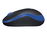 Logitech M185 - Ratón - diestro y zurdo - óptico - inalámbrico - 2.4 GHz - receptor inalámbrico USB - azul