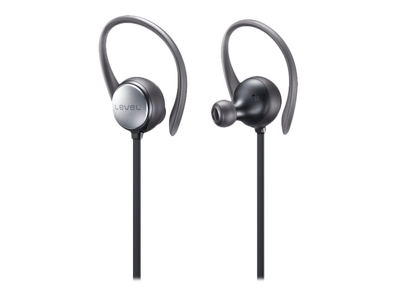 Samsung Level Active EO-BG930 - Auriculares internos con micro - en oreja - montaje encima de la oreja - Bluetooth - inalámbrico - negro
