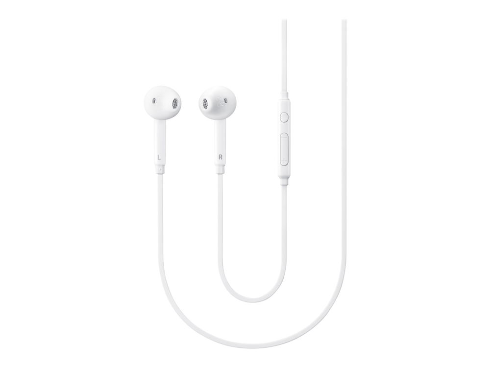 Samsung EO-EG920B - Auriculares internos con micro - en oreja - cableado - conector de 3,5 mm - blanco - para Galaxy Core Prime VE, S6