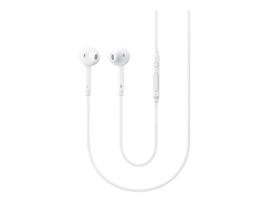 Samsung EO-EG920B - Auriculares internos con micro - en oreja - cableado - conector de 3,5 mm - blanco - para Galaxy Core Prime VE, S6 Samsung EO-EG920B - Auriculares internos con micro - en oreja - cableado - conector de 3,5 mm - blanco - para Galaxy Core Prime VE, S6