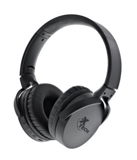 Xtech - XTH-620 - Auriculares con micrófono - Las cá­psulas se giran para llevar el audífono plano sobre los hombros - Unidad de microparlante: 40mm - Máxima potencia de salida (R.M.S.): 40mW