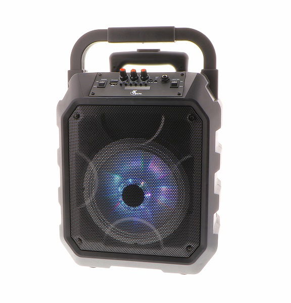 Xtech XTS-710 - Reverly Sistema de altavoces - Negro - Poderoso parlante con iluminación LED integrada para una experiencia de sonido divertida - Reproduce música en forma inalámbrica desde cualquier dispositivo compatible con Bluetooth, como teléfon