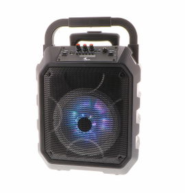 Xtech XTS-710 - Reverly Sistema de altavoces - Negro - Poderoso parlante con iluminación LED integrada para una experiencia de sonido divertida - Reproduce música en forma inalámbrica desde cualquier dispositivo compatible con Bluetooth, como teléfon