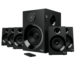 Logitech Z607 - Sistema de altavoces - para PC de teatro en casa - canal 5.1 - inalámbrico - Bluetooth - 80 vatios (Total)