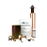 Kit de tierra física modelo TG45AB con Electrodo Magnetoactivo, capacidad: 45 AMP