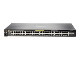 HPE Aruba 2530-48G-PoE+ - Conmutador - Gestionado - 48 x 10/100/1000 (PoE+) + 4 x Gigabit SFP - sobremesa, montaje en rack, montaje en pared - PoE+